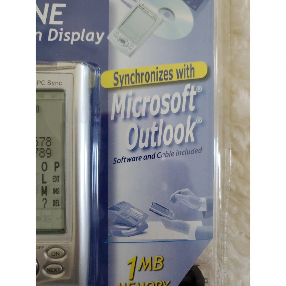 Sharp Wizard Organizer OZ-290 Palm Pilot Vintage Brand New In Package
